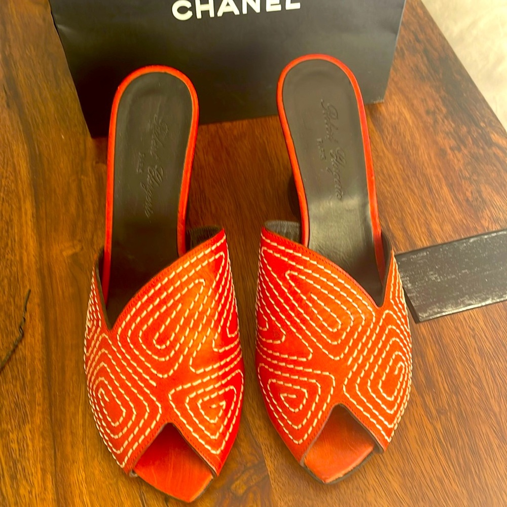 Robert Clergerie Open Toe Sandals - Picture 2 of 6